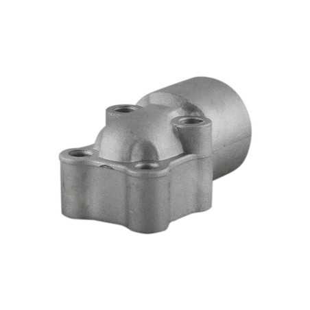 Bride 3/8 90° alu 4 trous M6 Ø 30 - Flanges