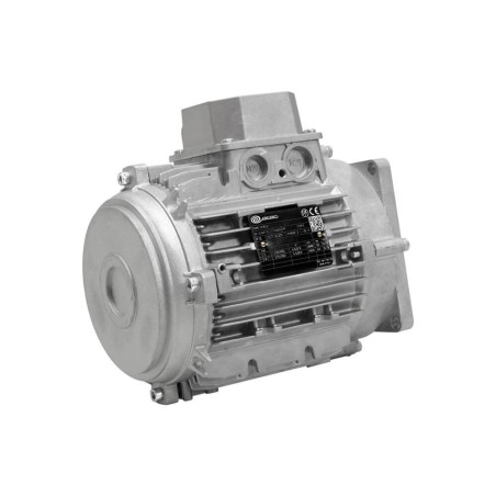 MOT  1.5Kw TRI TYPE 90S 2P B5 bride carré OS a2 sans vent MOT1.52PTB5QWV IM#77520