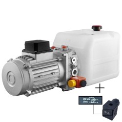Centrale de Quai 1.1Kw triphasé - D36 - 24v dc + Redresseur - Groupe Hydraulique
