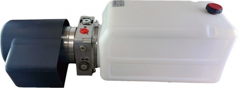 Dump Trailer Hydraulic Pump 12 volt Free Flow + Relay 150A + Banjo - OCGF