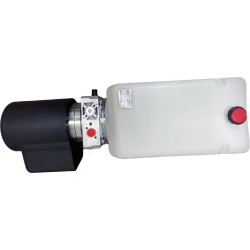 Dump Trailer Hydraulic Pump 12 volt Free Flow + Remote Switch + Banjo 16820130006GC IM#79975