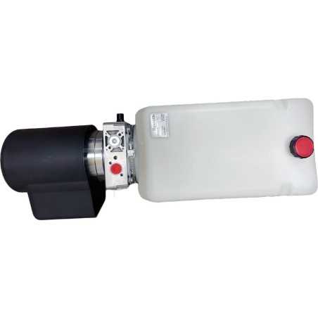 Dump Trailer Hydraulic Pump 12 volt Free Flow + Remote Switch + Banjo 16820130006GC IM#79975