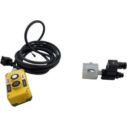 Dump Trailer Hydraulic Pump 12 volt Free Flow + Remote Switch + Banjo 16820130006GC IM#79975
