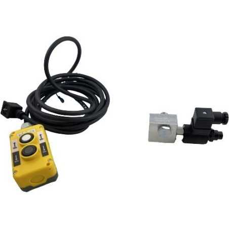 Pompe hydraulique de benne 12v Free Flow + Boite à bouton + Banjo 16820130006GC IM#79975