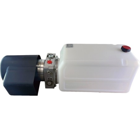 Dump Trailer Hydraulic Pump 12 volt Free Flow + Banjo 16820130006GF IM#79979