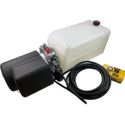 Dump Trailer Hydraulic Pump 12 volt + Relay 150A + Remote Switch 41820130025GC IM#79989