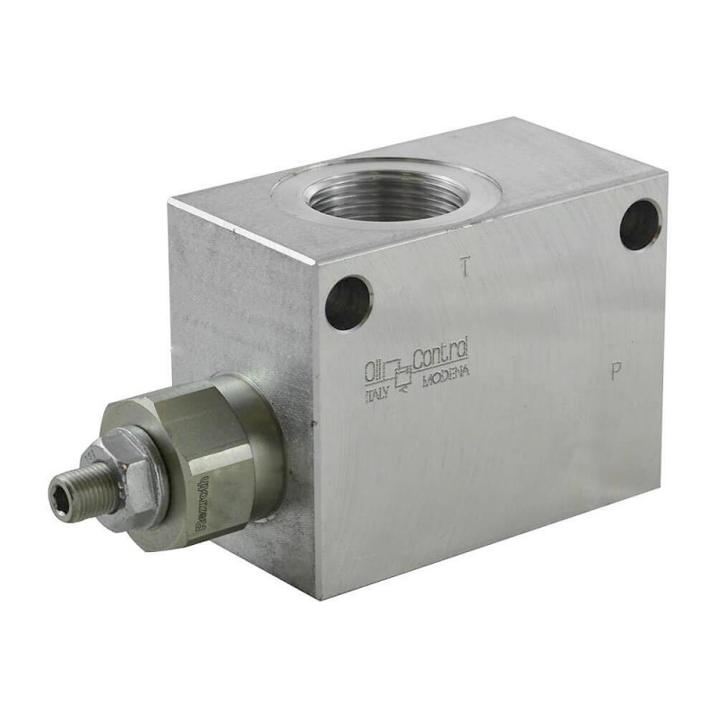 Limiteur de pression hydraulique simple 1/2 - 10 à 150 bar