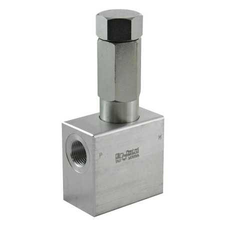 Limiteur de pression hydraulique 150l/mn (05-50 bar) - Limiteurs de pression - Aluminium