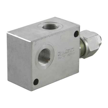 Limiteur de pression hydraulique 30l/mn VSC-30 N 12 (30-100 bar) - Limiteurs de pression - Aluminium