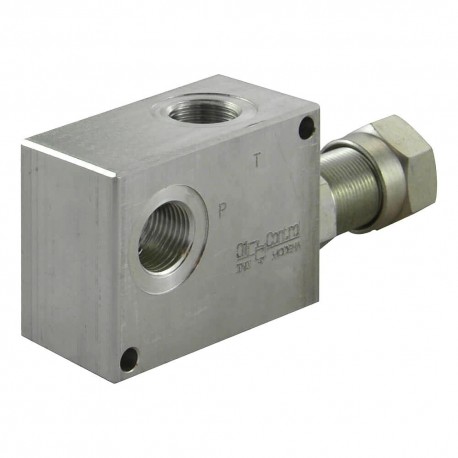 Limiteur de pression hydraulique en ligne, limiteur de pression hydraulique  pilote