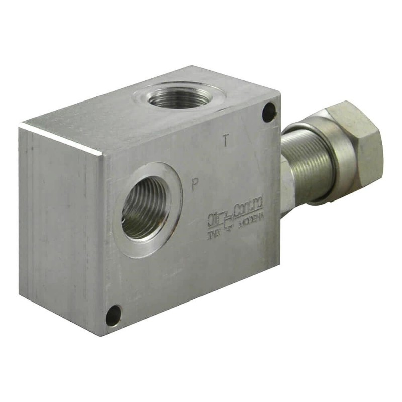 Limiteur de pression hydraulique 40l/mn VMP 38 L (80-300 bar) - OCGF