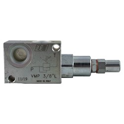 Hydraulic pressure relief valve 40l/mn VMP 38 L (80-300 bar)/IM#82091/10A04B013R03W/V0690/300