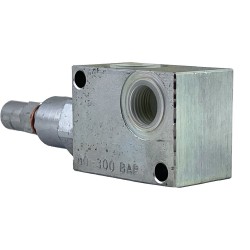 Hydraulic pressure relief valve 40l/mn VMP 38 L (80-300 bar)/IM#82091/10A04B013R03W/V0690/300