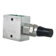 Hydraulic pressure relief valve 25l/mn V (20-100 bar) + cap/IM#82095/OCGFVLP401401C/VLP00216