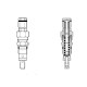 Hydraulic pressure relief valve 30l/mn VS 30 CC (50-210 bar)/IM#82107/OR1027030220000/