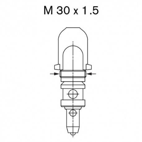Hydraulic pressure relief valve 120l/mn M30X1.5 (50-350 bar)/IM#82184/0532002014/0532002014