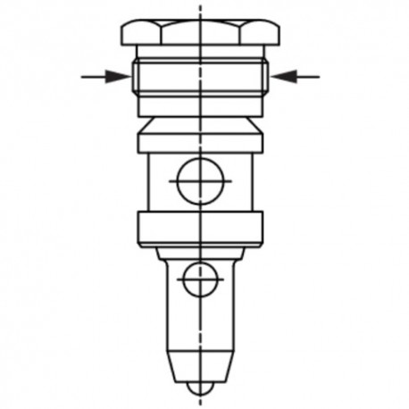 Hydraulic pressure relief valve 120l/mn M30X1.5 (280 bar)/IM#82186/0532001061/532001061