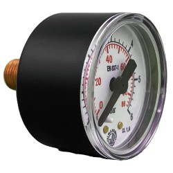 Indicateur de colmatage visuel - 1/8" - IP32 - 0 à 6 bar - raccord arrière