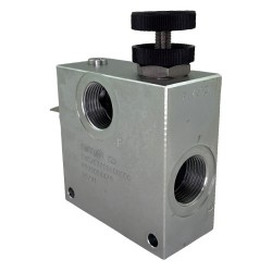 Régulateur 3V 1'' VRFC3 V 100 acier (réglage volant)