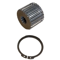 Manchon cannelé 11 dents intérieures (16/32" DP) et 24 dents extérieures (B 50x45 - DIN 5482) TRSM11Z/M24DIN5482