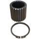 Manchon cannelé 23 dents intérieures (16/32" DP) et 24 dents extérieures (B 50x45 - DIN 5482) TRSM23Z/M24DIN5482