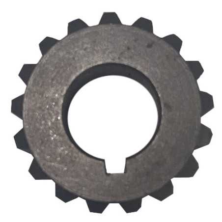 Manchon cannelé 17 dents clavette 3,17 pour CP2 / M2 MC17CP2/MC2/3.1710008MC17CP2/MC2/3.1710008 - 1