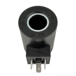 bobine électrovanne 24DC 70 11W 24DG DIN 43650 HYDRAFORCE 6507624650762465076246507624 - 1