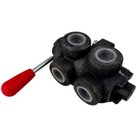 Vanne manuelle 3 voies 1'' T PN 420 - Vannes Hydrauliques - Fonte