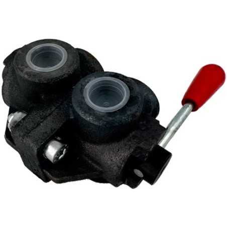 Vanne manuelle 3 voies 1'' T PN 420 - Vannes Hydrauliques - Fonte