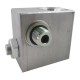 Bloc banjo 1/4 alu ss électro cavité 018E CA 08A 2N