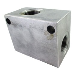 Bloc collecteur pour LP10 1/2'' alu nu