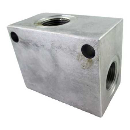 Bloc collecteur pour LP10 1/2'' alu nu