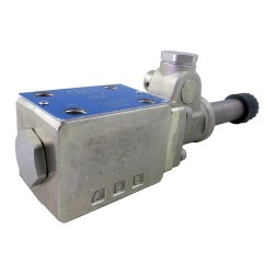 Cetop3 4x2 60l/mn H LC1 DZ C401 lever (ss) without coils C45