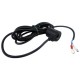 Bobine 24DC D36 20W H filaire 3200mm + cosses