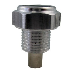 Hydraulic Drain Plug - 1/8 '' - Magnetic - Head H - Alu