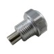 Hydraulic Drain Plug - 1/8 '' - Magnetic - Head H - Alu