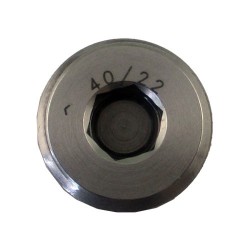 Hydraulic check valve insert 3/8 VUB1 12 80l/mn 350 bar - ouverture 0.5 bar
