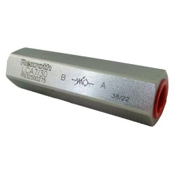 Clapet anti retour 1/4'' réglable 5 à 30 bar (25l/mn 350 bar)