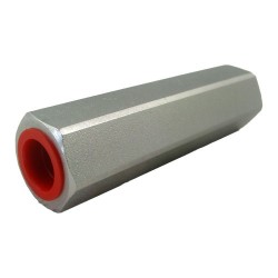 Unidirectionnal check valve 1/4'' adjustable 8 à 100bar 25l/mn 350bar
