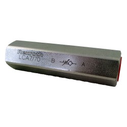 Clapet anti retour 1/4'' réglable 7 à 70 bar (25l/mn 350 bar)