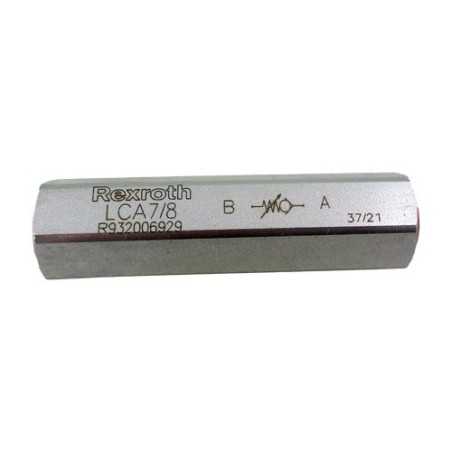Unidirectionnal check valve 1/4'' adjustable 8 à 100bar 25l/mn 350bar