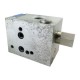 Plaque d'entrée TE1350l/mn 1/2 FS 210 bar LS 0,3mm 14 bar (acier)