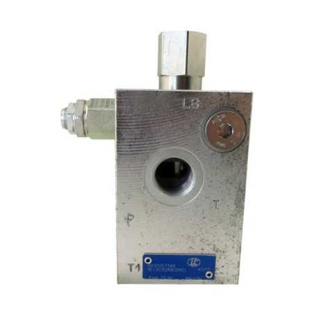 Plaque d'entrée TE13  50l/mn 1/2 FS 210 bar LS 0,3mm 14 bar (acier)