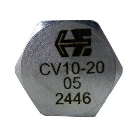 Hydraulic non-return valve CV10-20-0-N-5 (PO 0.3bar) 75l/mn CV10-2