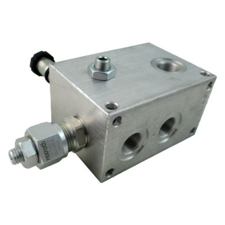 Bloc Bypass  25l/mn VEI 16 VU VS ST 06 NC 3/8 50 à 210 bar G3/8 sec