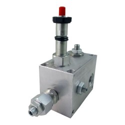 Bloc Bypass  25l/mn VEI 16 VU VS ST 06 NC 3/8 50 à 210 bar G3/8 sec