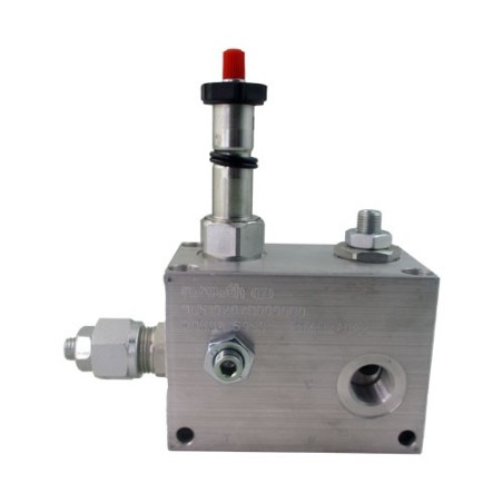 Bloc Bypass  25l/mn VEI 16 VU VS ST 06 NC 3/8 50 à 210 bar G3/8 sec