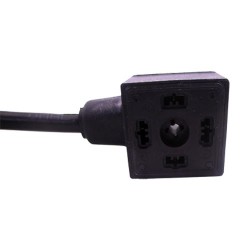 Connecteur moulé 2 pôles + terre avec led 10/50 - longueur 2000mm