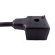 Connecteur moulé 2 pôles + terre avec led 10/50 - longueur 2000mm