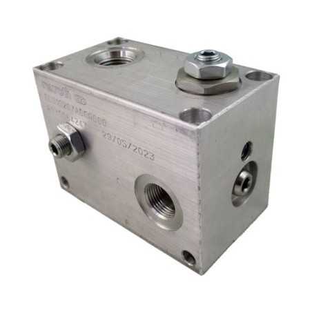 Bloc Bypass  25l/mn VEI 16 VU VS ST 06 NC 3/8 50 à 210 bar D36
